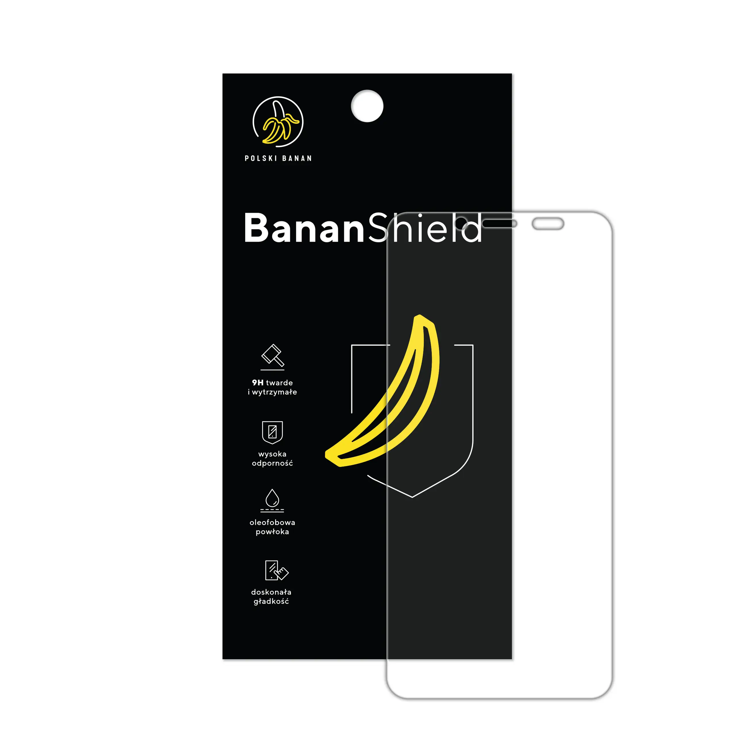 Szkło hartowane Polski Banan BananShield z opakowaniem do telefonu Xiaomi Redmi 6 / 6A